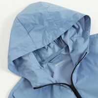 JEANSWEST 真维斯 外套男秋冬新款纯色连帽立领夹克学生防风衣运动服JW 中蓝色2521 XXL