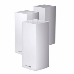 LINKSYS 领势 MX4200 4200M 千兆三频 WiFi 6 分布式路由器 白色 三个装