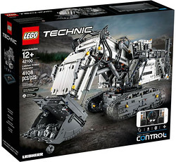 LEGO 乐高 机械组42100利勃海尔挖掘机积木儿童玩具模型R9800