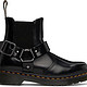 Dr.Martens Black Polished Wincox Chelsea Boots