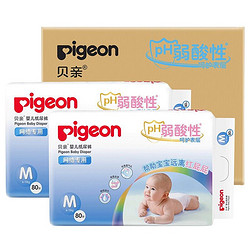 Pigeon 贝亲 弱酸系列 纸尿裤 M160片