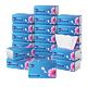  凝点本色抽纸 母婴家用纸巾  擦手纸卫生纸 大规格柔韧10包　