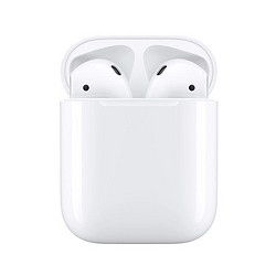 Apple 苹果 AirPods 二代 蓝牙耳机 配有线充电盒 海外版