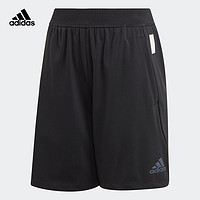 阿迪达斯官网 adidas JB TR H.R. SH 大童装训练运动短裤FM1719（黑色、150cm ）