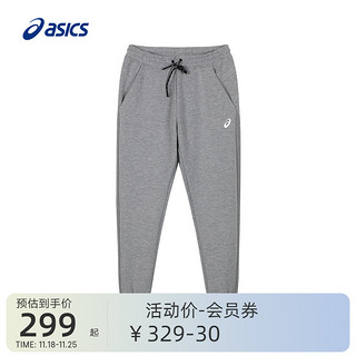 ASICS亚瑟士男子运动长裤男性运动针织下装 2031C786-001