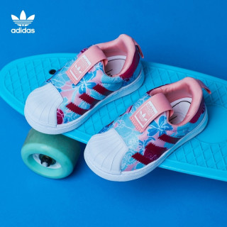 adidas阿迪达斯三叶草SUPERSTAR 360婴童学步贝壳头一脚蹬EF6641【报价价格评测怎么样】 -什么值得买