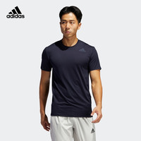 adidas阿迪达斯官网男装运动健身短袖T恤GM5065 GM5072（A/S、浅天蓝）