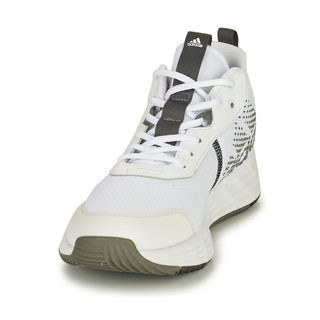 Adidas/阿迪达斯男鞋运动篮球鞋跑步鞋球鞋低帮白色黑色春秋H0046