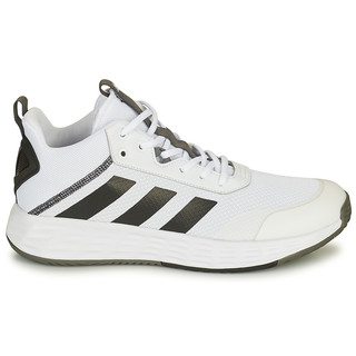 Adidas/阿迪达斯男鞋运动篮球鞋跑步鞋球鞋低帮白色黑色春秋H0046