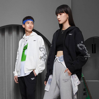 Reebok锐步官方2021秋季新款男女HE6359连帽外套