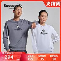 *Saucony索康尼男女同款卫衣官方正品秋潮流休闲套头运动服上衣