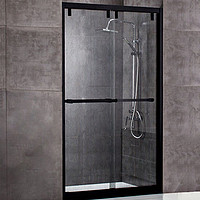 英皇 不锈钢一字形隔断卫生间浴室干湿分离防爆玻璃高端定制淋浴房