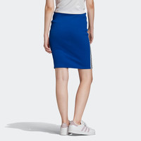 阿迪达斯官网 adidas 三叶草 SKIRT 女装半身短裙运动裙子ED7421(36、学院蓝)