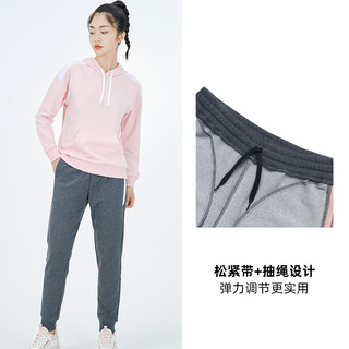特步运动套装女2021秋季新款两件套时尚女装长袖运动服跑步套装