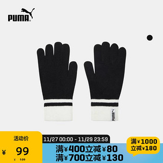 PUMA彪马官方正品 新款休闲拼色手套 GLOVES 041728