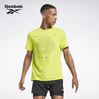 Reebok锐步官方男子LM莱美H08958圆领百搭健身训练运动短袖T恤