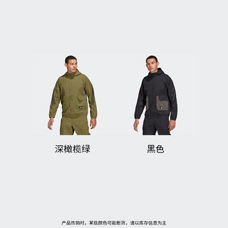 adidas阿迪达斯官网男装春秋运动连帽夹克外套H65369H65370