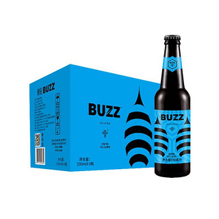 BUZZ 蜂狂 精酿啤酒 德国酿造工艺 德式白啤330ml*6瓶 整箱装