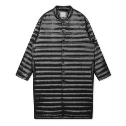 GXG 冬季男款潮流时尚黑格长款羽绒服