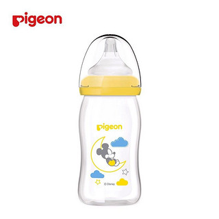 限地区：Pigeon 贝亲 婴儿宽口径玻璃奶瓶 160ml