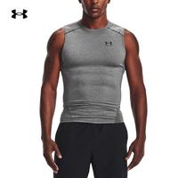 安德玛 UNDER ARMOUR官方UA HeatGear® Armour男子训练运动无袖紧身衣1361522