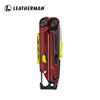 莱泽曼 莱特曼（LEATHERMAN）Signal烽火 莱泽曼工具钳户外求生多功能装备EDC户外打火石工具 暗红色