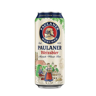 PAULANER 保拉纳 柏龙（PAULANER) 啤酒混合装礼盒 500ml*12罐 随机组合装 德国进口