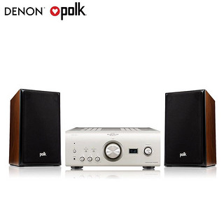 DENON 天龙 PMA-2500功放+polkL200书架箱HIFI高保真发烧级家用音响2.0无源音响音箱家庭影院套装