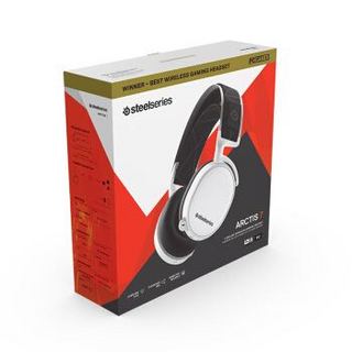 steelseries 赛睿 Arctis 寒冰7 Wireless  无线耳机 2.4G无线传输  游戏耳机头戴式 白色