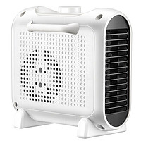 CHIGO 志高 冷热两用电暖器取暖器小型家用办公室节能暖风机速热台桌立卧两用