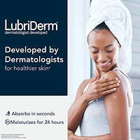Lubriderm Advanced Therapy 保湿乳液 含维生素E和B5，深层补水，16液体盎司/473毫升（2件）