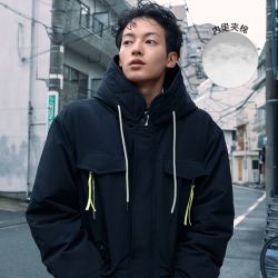 GXG 男款连帽棉服 GY107137