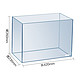 SUNSUN 森森 超白桌面小鱼缸生态玻璃缸水草缸客厅造景金鱼缸长方形HWK-420P裸缸（420*230*260mm）