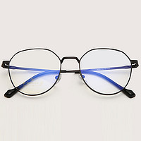 MingYue 明月 1.60防蓝光明月镜片+超轻钛架近视眼镜框镜架