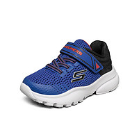 限尺码：SKECHERS 斯凯奇 SPORT系列 407271N/RYBK 男童休闲运动鞋 宝蓝色/黑色 23码