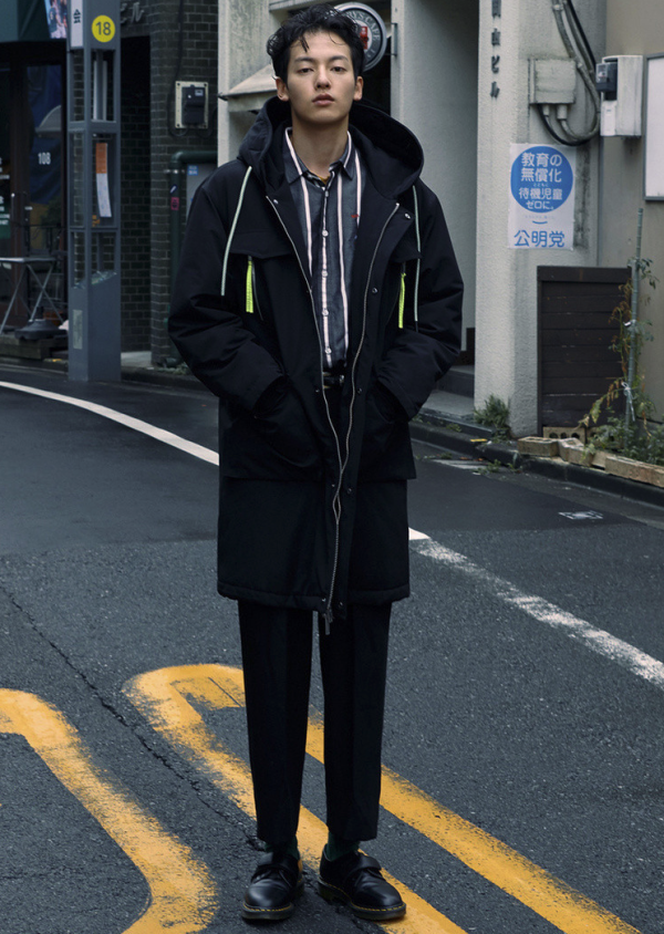 GXG 男款连帽棉服 GY107137