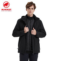 MAMMUT 猛犸象 1010-27310 男士防风防水硬壳三合一棉服