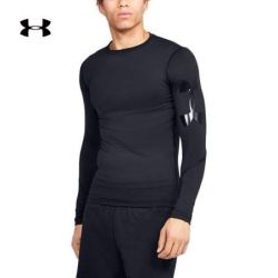 UNDER ARMOUR 安德玛 HeatGear 1351817  男子长袖训练紧身衣