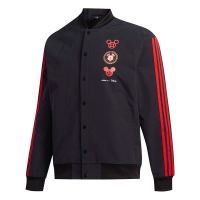 adidas 阿迪达斯 NEO男装外套2021秋季新款迪士尼棒球服立领夹克 GE7764
