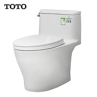 TOTO 东陶 CW887EB 智洁釉面超漩式连体坐便器 400mm