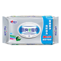 心相印 厨房湿巾 30片装