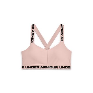 安德玛 UNDER ARMOUR官方UA新品 Strappy女子训练运动内衣-低强度1370896 粉红色667 L