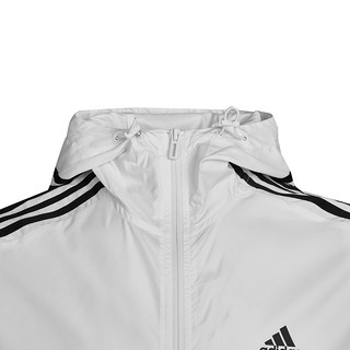 adidas 阿迪达斯 M 3S WB 男子运动夹克 GQ0602 白色 XXXL