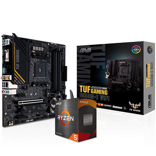 AMD 锐龙 处理器 搭华硕450550CPU主 U TUF GAMING B550M-E R5 5600