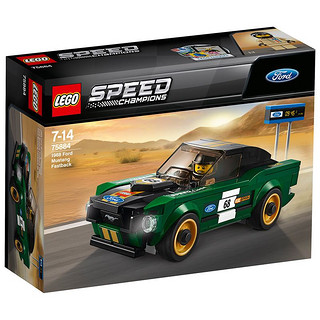 黑卡会员：LEGO 乐高 Speed超级赛车系列 75884 1968款福特野马