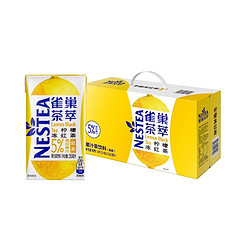 Nestlé 雀巢 茶萃柠檬冻红茶果汁茶饮料250ml*24包