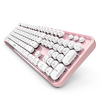 MOFii 摩天手 mofii摩天手无线键盘鼠标套装复古圆键帽办公打字专用全键盘