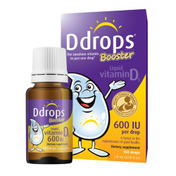 Ddrops 维生素D3滴剂 600IU 2.8ml 送同款 0.5ml