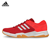 adidas 阿迪达斯 运动鞋男款 耐磨透气休闲鞋 羽毛球鞋 AQ2377 红色 39码