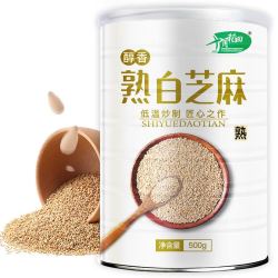 SHI YUE DAO TIAN 十月稻田 熟白芝麻  500g